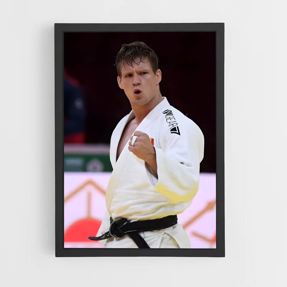 Poster Matthias casse – affiche Judo (vue 2)